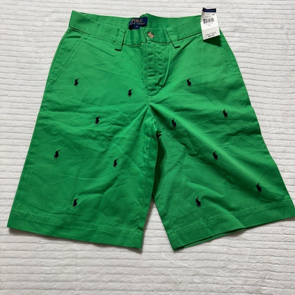 Polo by Ralph Lauren Bright Green Men's Shorts